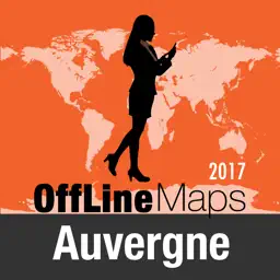 Auvergne 离线地图和旅行指南